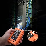 Preciva Network Cable Tester Ethernet RJ45 RJ11 Cat5/Cat6 Test Tool USB/Battery view 6