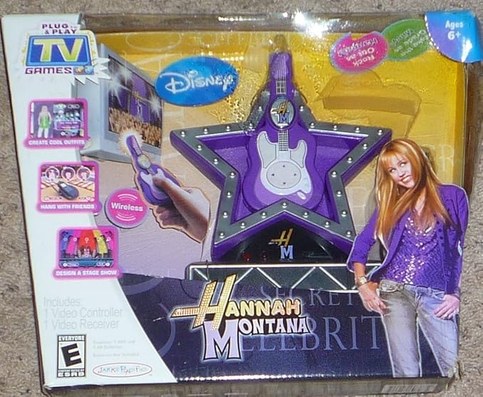 Hannah Montana Deluxe Plug and Play TV Game Home & Kitchen