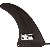 Santa Barbara Surfing SBS - 9" Longboard &amp; SUP Single Fin - Center Fin for Surfboards &amp; Paddleboards