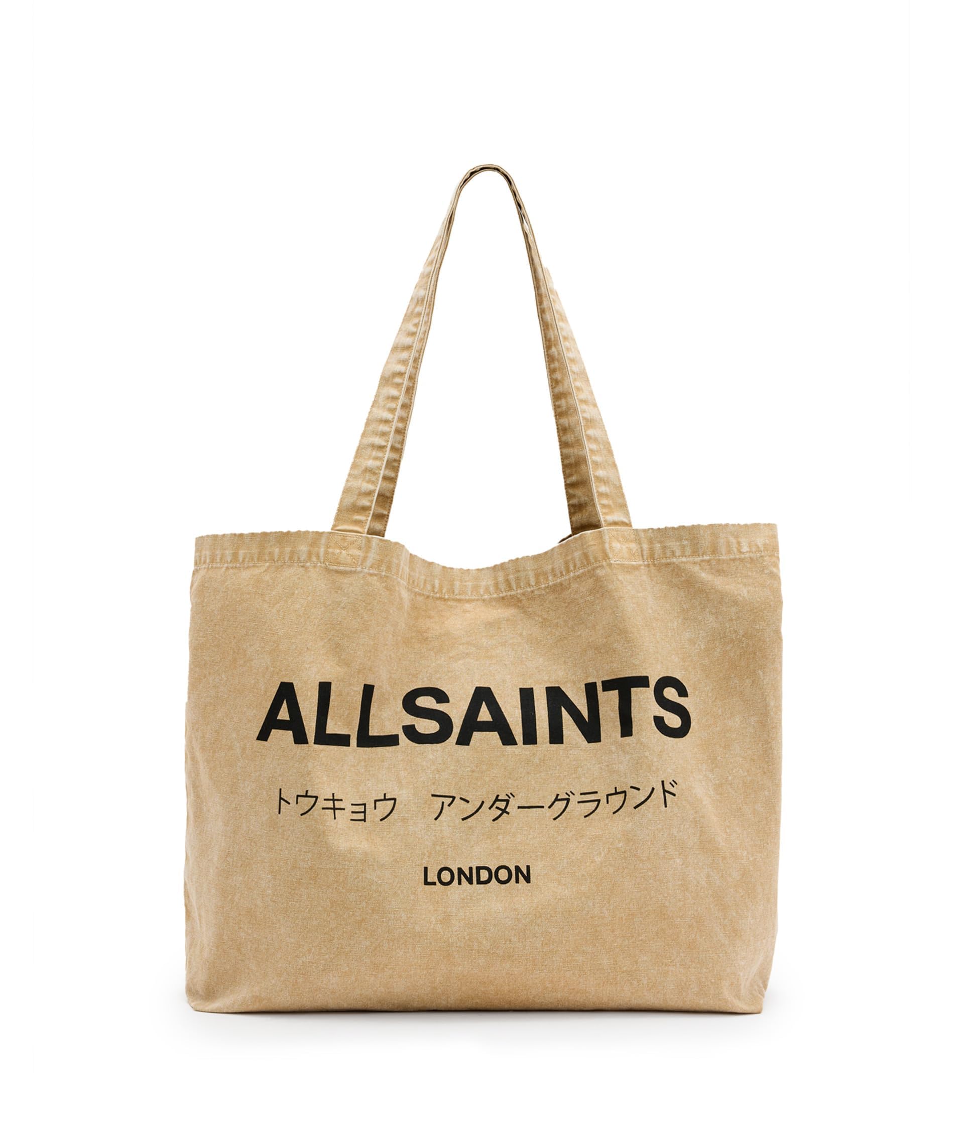 AllSaints MEN’S M249XB UNDERGROUND ACID TOTE PITT BROWN ONE SIZE