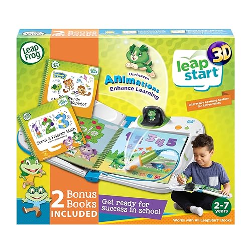 LeapFrog LeapStart 3D Interactive Learning System Book Combo
