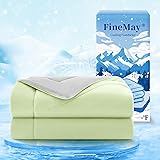 FineMay Cooling Comforter Queen Size, Double-Sided