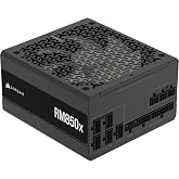 CORSAIR RM850x ATX 3.1 PCIe 5.1 Ready Fully Modular 850W Power Supply – Low-Noise, Cybenetics Gold Efficiency, Native 12V-2x6