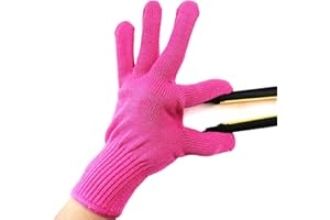 Lessmon Professional Heat Resistant Glove for Hair Styling Heat Blocking for Curling, Flat Iron and Curling Wand Suitable for