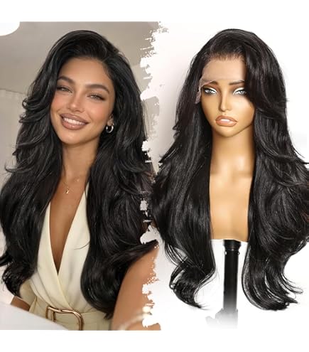 Amazon.com : Motown Tress HD Lace Front Wig 13X7 Invisible Fake