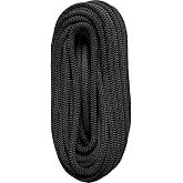 Sterling 7mm Accessory Cord (Black, 50) | 7mm Accessory Cord delivers durable versatility for climbing systems