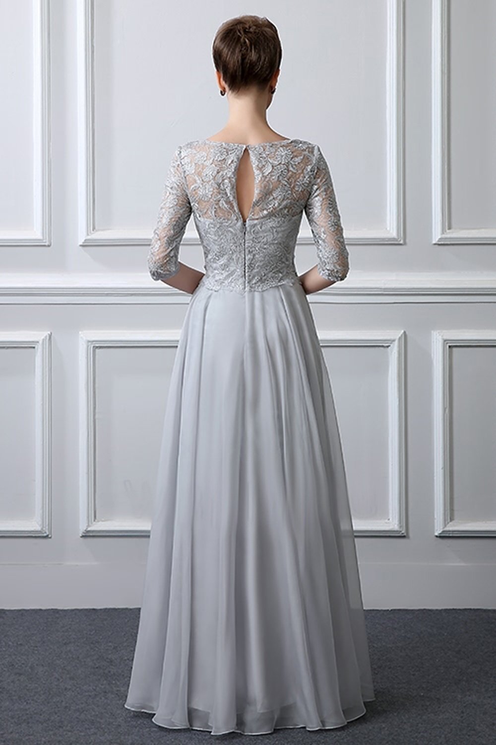 light grey mother of the bride dresses