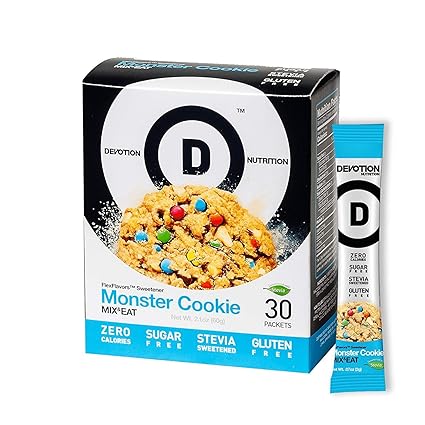 Devotion Nutrition Flex Flavors Monster Cookie Stevia Instant