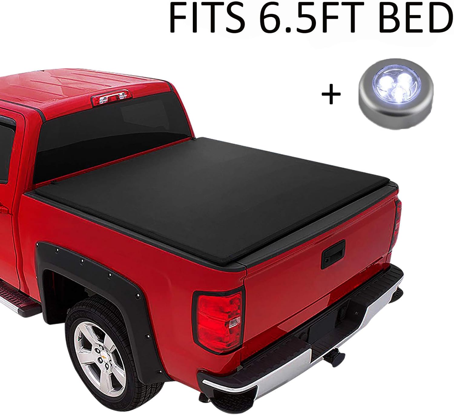 CARMOCAR Pickup Truck Bed Covers for Toyota Tundra 2007