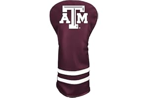 Team Golf NCAA Vintage Driver Golf Club Headcover (Printed), Form Fitting Design, Retro Design with Fleece Lining for Extra Club Protection