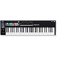 Novation Launchkey 61 [MK3] MIDI Keyboard Controller - Seamless Ableton Live Integration. Chord Mode, Scale Mode, and Arpeggi