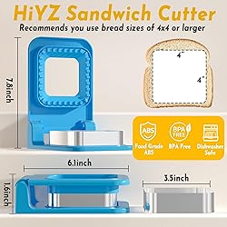 HiYZ Sandwich Cutter and Sealer - Square Stainless