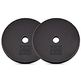 Yes4All 1-inch Cast Iron Weight Plates for