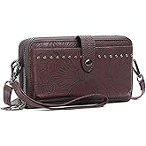 SENDEFN Wristlet Wallet Small Cell Phone Purse Crossbody Bags for Women | Small, Cell Phone Purse