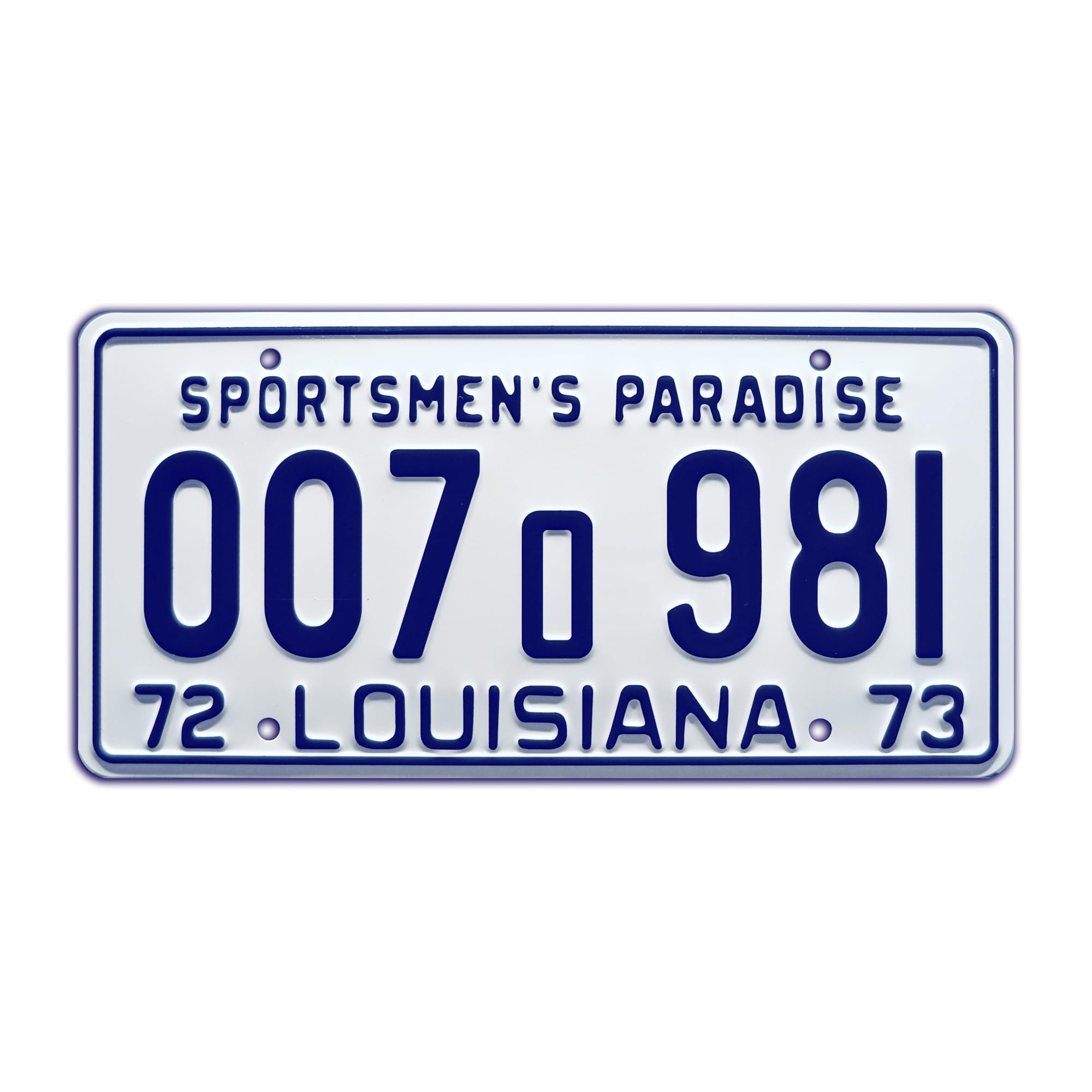 JAWS | Shark Autopsy | Metal Stamped License Plate