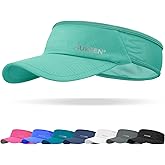 Sukeen Sports Sun Visor Men Women Lightweight Packable Cooling Stretchy Visor Hat for Running, Tennis, Golf