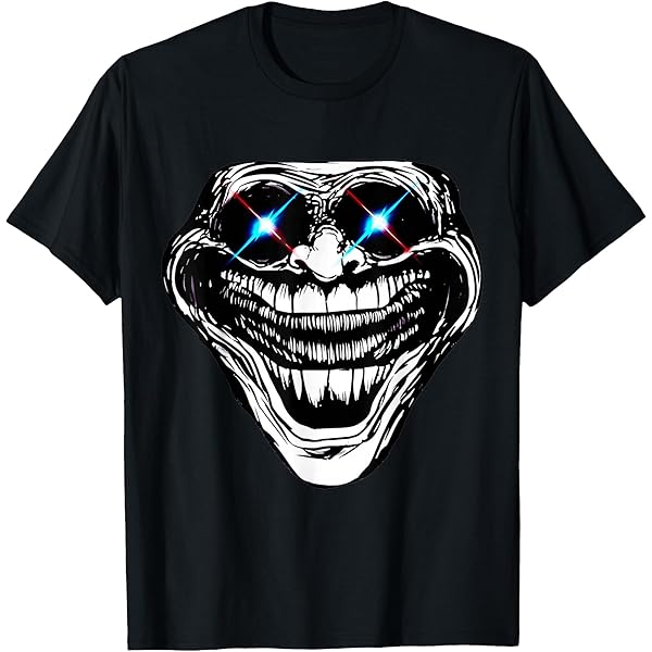 Amazon.com: PHONK Music EDM Scary Troll face Meme Sigma phonk T-Shirt :  Clothing, Shoes & Jewelry
