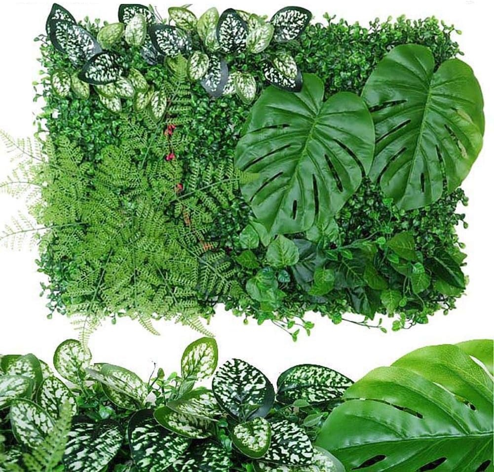 Kunstmatige Plant Hegpaneel Outdoor Gras Groen Klimop Privacy Hek Scherm Uv Beschermd Privacy Hek Scherm Voor Outdoor Tuin Achtertuin 40 60cm Amazon Nl