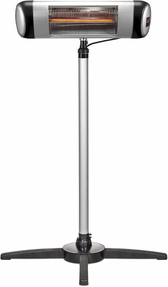 ejoy Kingmys Indoor Outdoor Patio Heater Remote Controlled Carbon