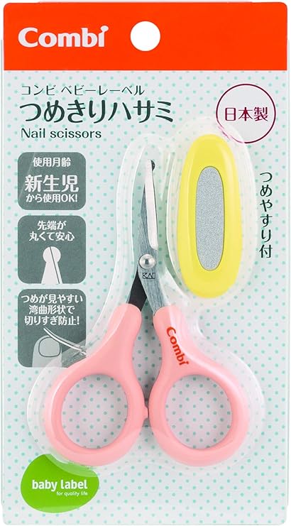 Amazon コンビ ベビーレーベル つめきりハサミ パウダーピンク ベビー爪切り ベビー マタニティ 通販