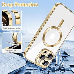 Hython Magnetic Clear Case for iPhone 12 Pro Case