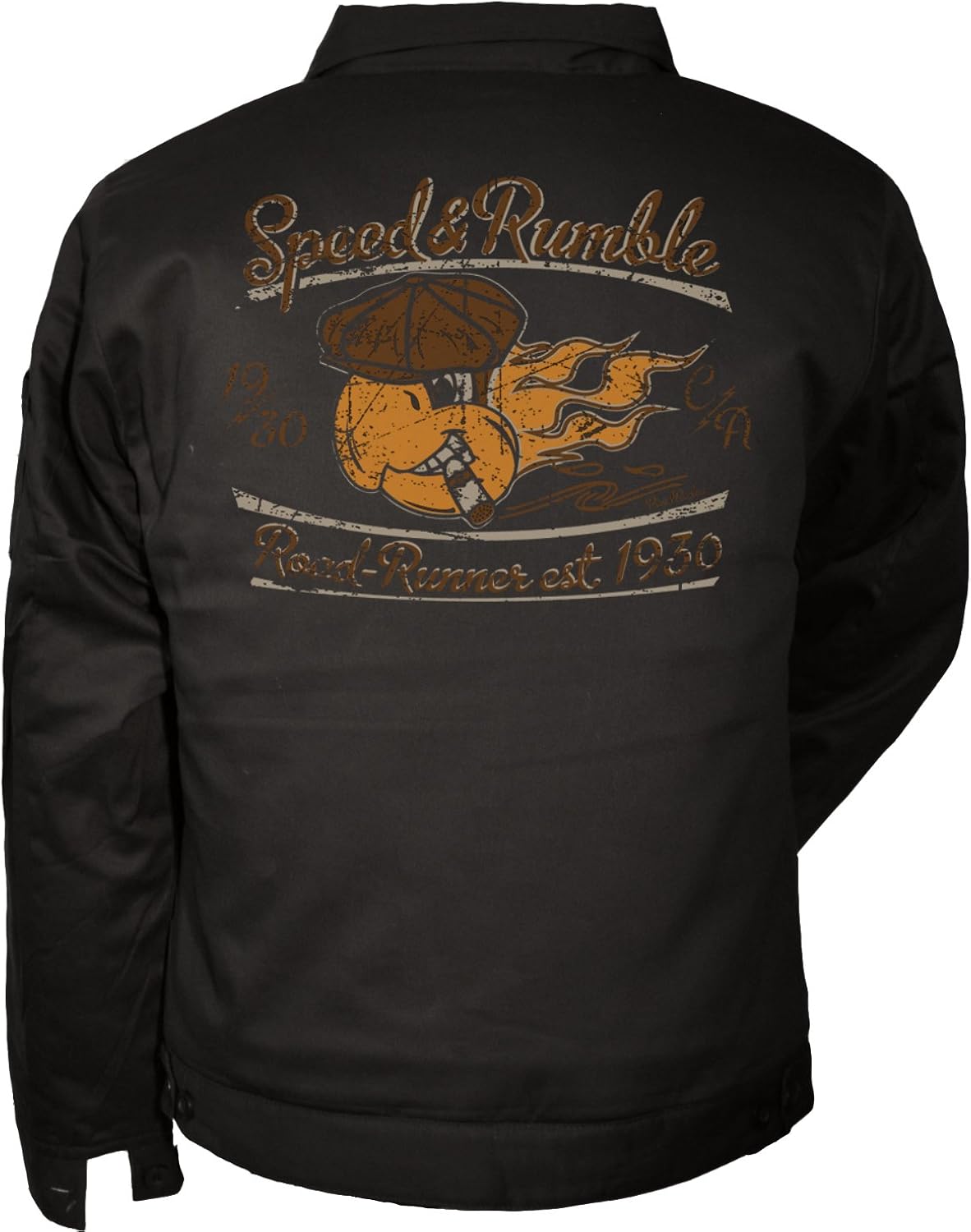 ROAD RODEO Worker Jacke, US Car, Rock'n'Roll, Hot Rod, V8, Speed and