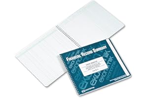 Ekonomik Check/Deposit Register (EKOA), White, 10 in X 8 3/4 in