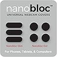 Eyebloc Nanobloc Universal Webcam Covers - Privacy Protection Accessory, No Residue Application, Safe Screen Closure - Dots a