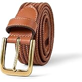 Amazon Essentials Men's Tubular Stretch Weave Belt