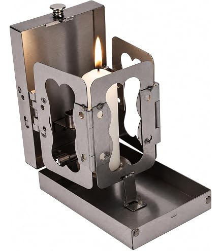 Amazon.com: Candle Lamp - Vintage Style Folding Brass Candle