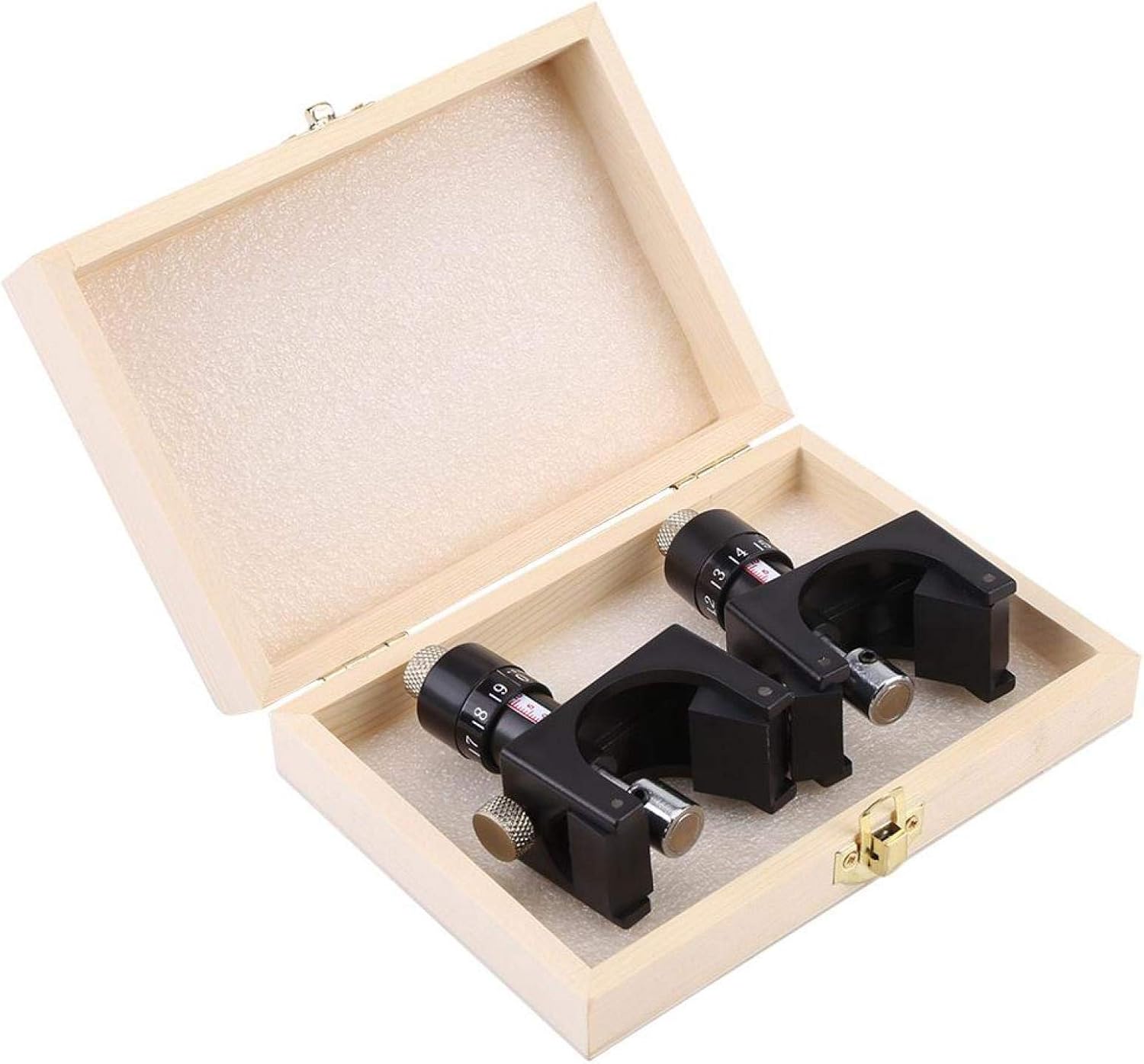 KUIDAMOS 2pcs Planer Knives Magnetic Planer Blade Setting Jig Gauge Setter Woodworking Tool