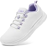 STQ Womens Walking Shoes Slip On Mesh Sneakers Lightweight Comfortable Arch Support