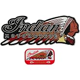 Indian Warbonnet Jacket Vest Back Patch 2pc Bundle (11.5 X 4.25 Inch Iron on Sew on Patch)