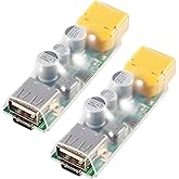 AITRIP 2PACK 3S-6S Lipo Battery Charger USB Fast Charging Converter,XT60 to USB Fast Charging Converter Support 3S-6S Lipo Battery 45W Max Fast Charge Adapter for RC Racing Drone