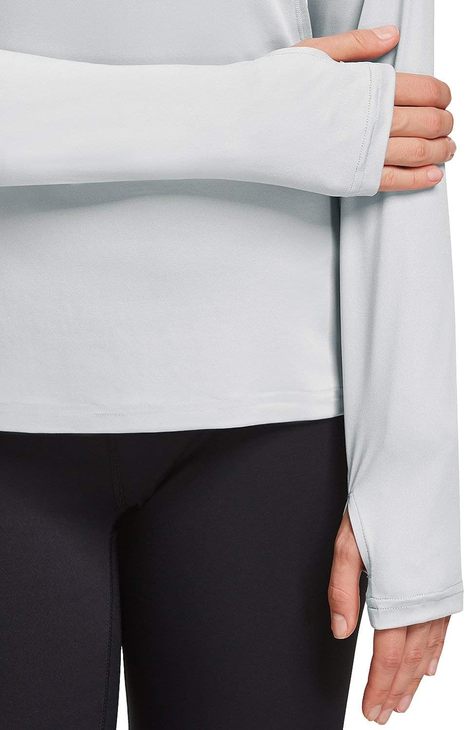 BALEAF Women's Long Sleeve Shirts SPF Sun Protection Moisture Wicking UPF 50+ Running Hiking Fishing Tops Thumbholes: Clothing