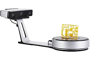 2024 EinScan SP V2 Desktop 3D Scanner Pro - Realistic 3D Scan with 0.05mm Accuracy, 0.17mm Resolution 1s Scan Speed Fixed/Auto Dual Mode Scanner 3D with UMAX 3D Scanning Kit, 3D Scanners
