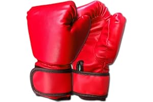 PIKZH Kids Boxing Gloves, Boxing Gloves for Kids 5-13 Years Boys Girls Boxing Training Gloves for Punching Bag Kickboxing Muay Thai 4oz 6oz