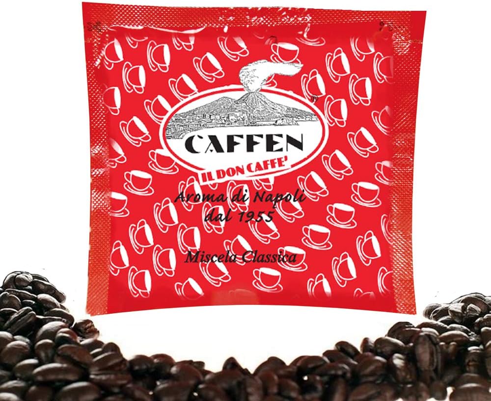 ESE Coffee Pod Red Espresso Ristretto | Roasted in Italy (50)