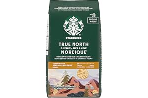 STARBUCKS True North Blend Blonde Roast Ground Coffee Bag, 340 g