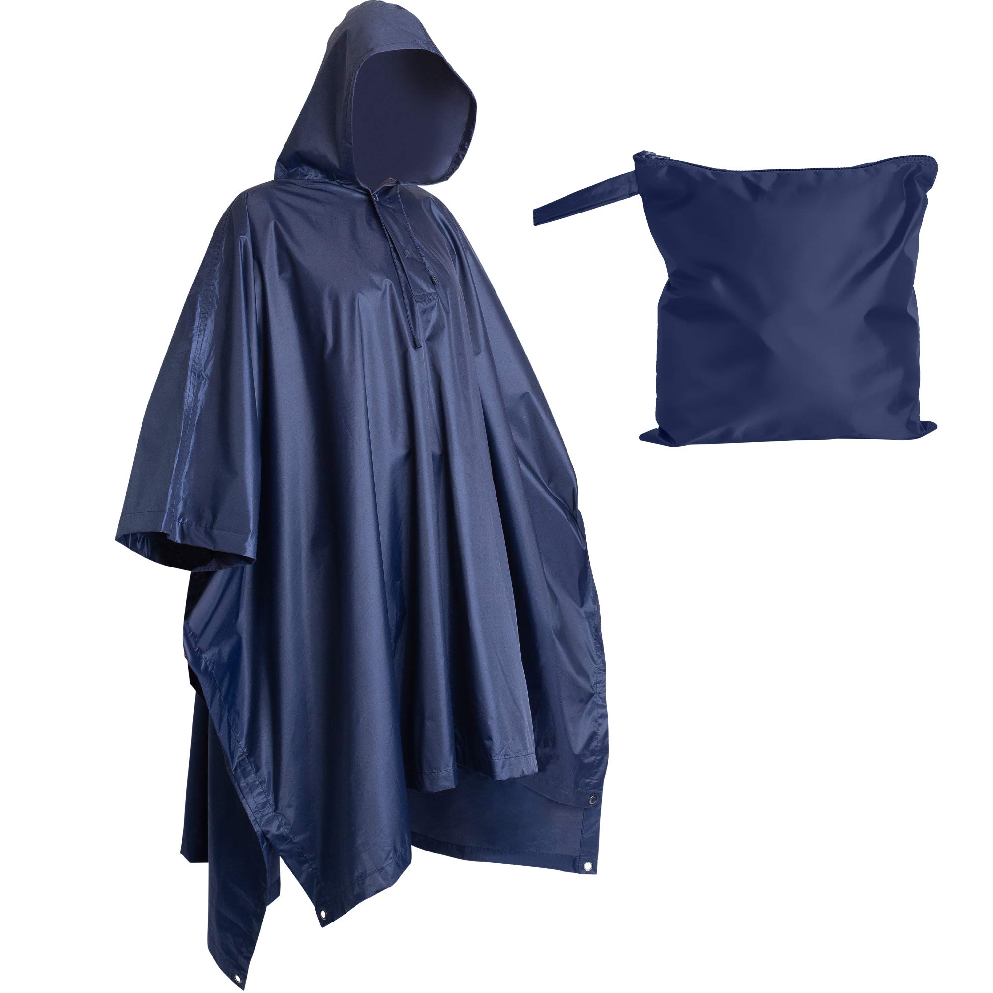 Buy Lingito Heavy Duty Rain Poncho, Poncho for Backpacking, Waterproof