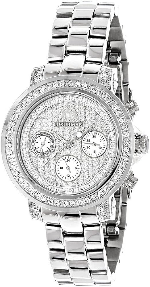 luxurman iced out watch