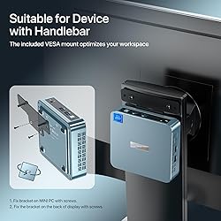 PELADN WI4 N5095 Mini PC 8GB DDR4 256GB SSD, 11th