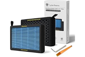 CYBERBEANS Air Conditional Replacement with Activated Carbon for Tesla Model 3 Model Y HEPA Cabin Air Filter Accessories 2016