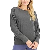 Alfani Womens Super Soft Modal Long-Sleeve Sleep Top