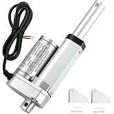 MAOPINER 12V DC Linear Actuator, 2" Stroke, 900N/202 lbs, 10mm/s, Bracket | Electric Linear Actuator for TV Lift, Recliner, Electric Sofa, Massage Bed, Table Lift and Automation Projects