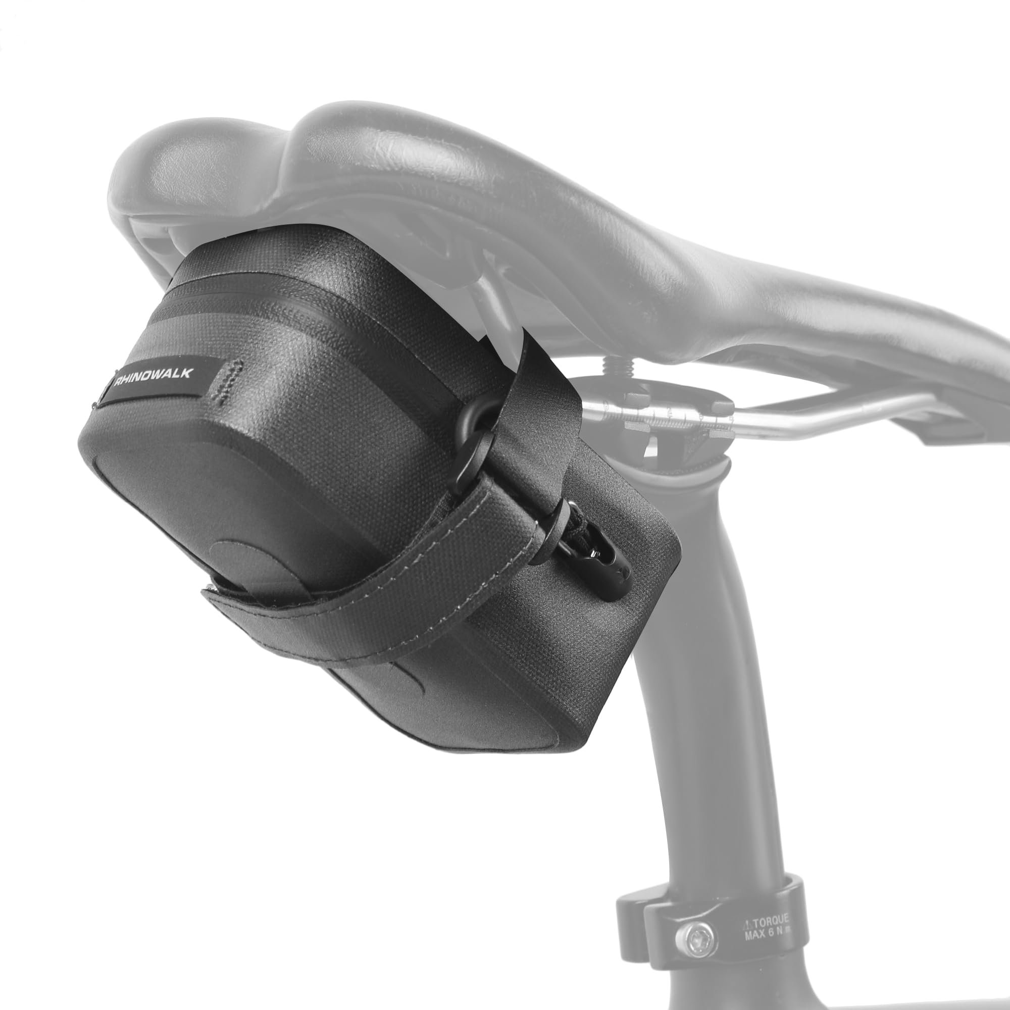 Rhinowalk Bike Saddle Bag Waterproof Bicycle Under Seat Pouch for Cycling Small Bike Pouch Tools Bag Mountain Road Bicycle Accessories