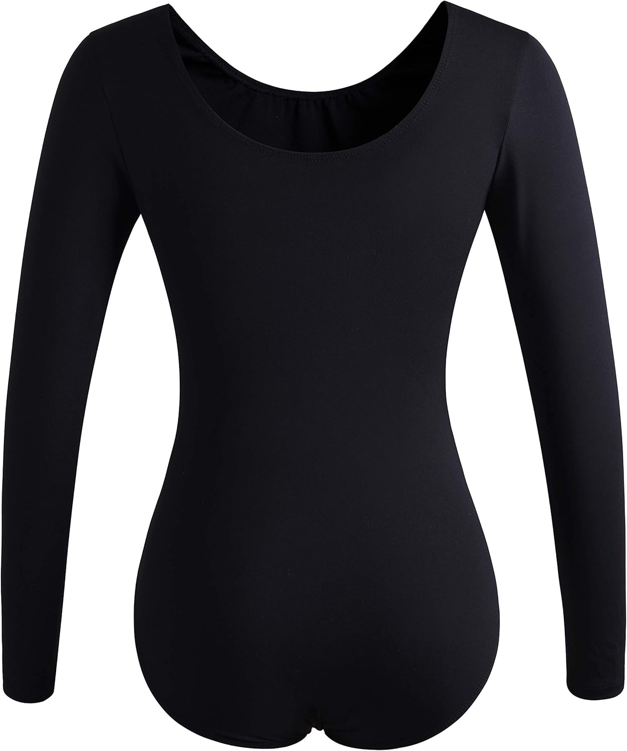 DANSHOW Women Long Sleeve Dance leotards for Ballet Adult lady Train top: Clothing