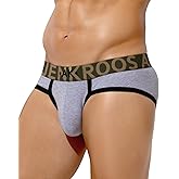Arjen Kroos Men's Cotton Sport Briefs Sexy Low Rise Briefs Athletic Pouch Underwear