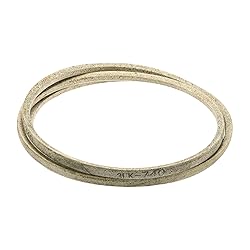 uxcell 3LK740 Cord Belt Grey, 3/8" x 74" Lawn and