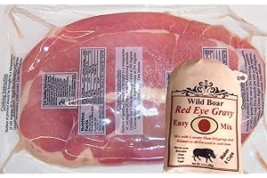 JULIA'S PANTRY NC Country Ham Center Cuts 1 Lb and Red Eye Gravy Mix